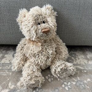 GUND Sawyer Teddy Bear - Bow - Stuffed Animal - Baby Bear